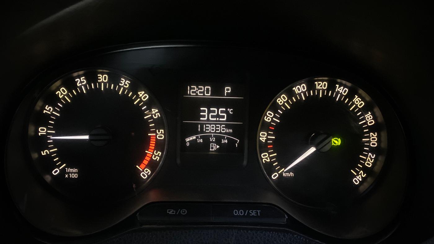 2018 Skoda Rapid STYLE 1.5 TDI AT, Diesel, Automatic, 1,13,827 km, Odometer Image