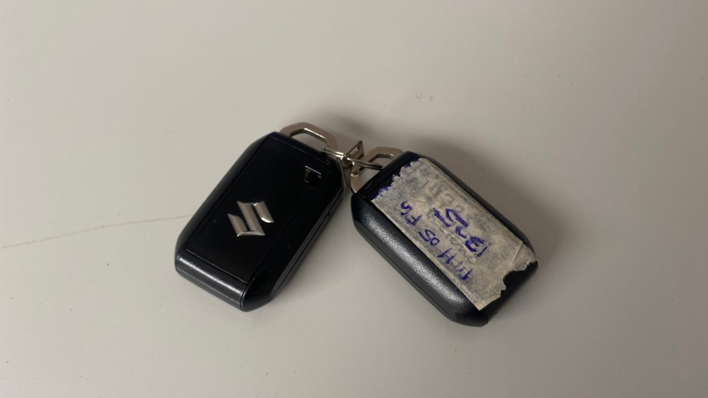 2023 Maruti Baleno  ZETA CNG 1.2L, CNG, Manual, 25,633 km, Key Close Up