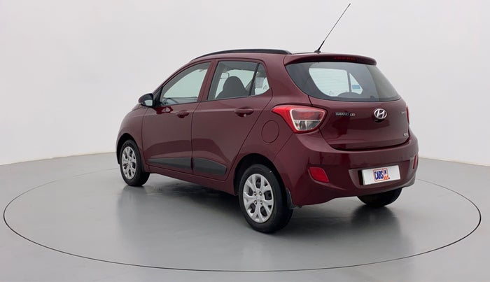 2015 Hyundai Grand i10 SPORTZ 1.2 KAPPA VTVT, Petrol, Manual, 22,540 km, Left Back Diagonal