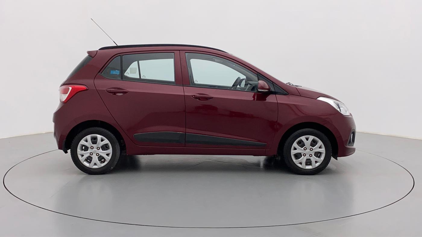 2015 Hyundai Grand i10 SPORTZ 1.2 KAPPA VTVT, Petrol, Manual, 22,540 km, Right Side View