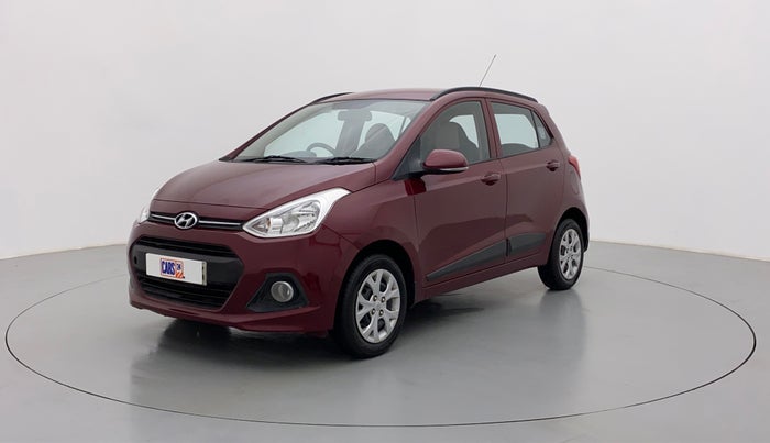 2015 Hyundai Grand i10 SPORTZ 1.2 KAPPA VTVT, Petrol, Manual, 22,540 km, Left Front Diagonal