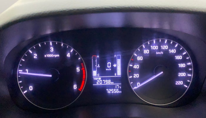 2017 Hyundai Creta SX PLUS 1.6 DIESEL, Diesel, Manual, 72,553 km, Odometer Image