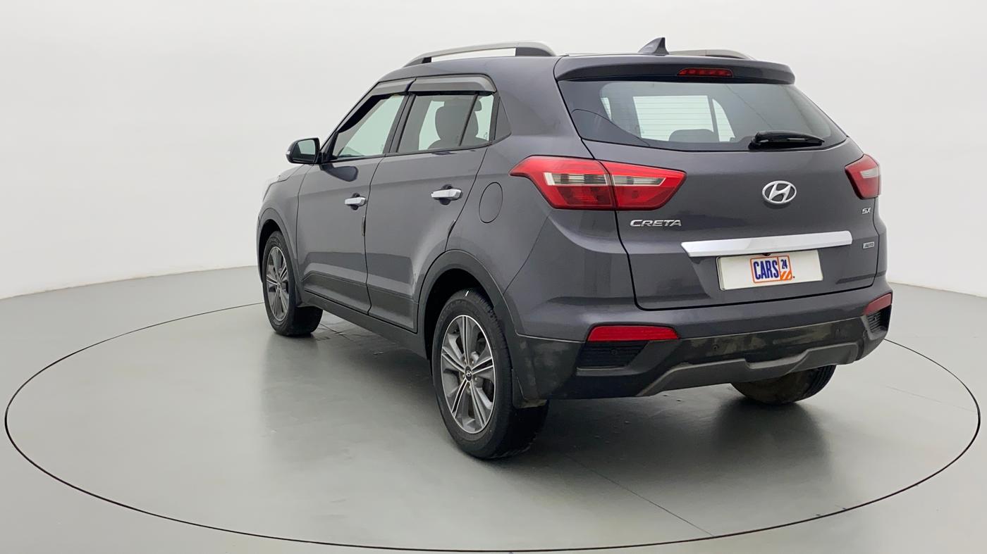 2018 Hyundai Creta 1.6 CRDI SX PLUS AUTO, Diesel, Automatic, 38,650 km, Left Back Diagonal