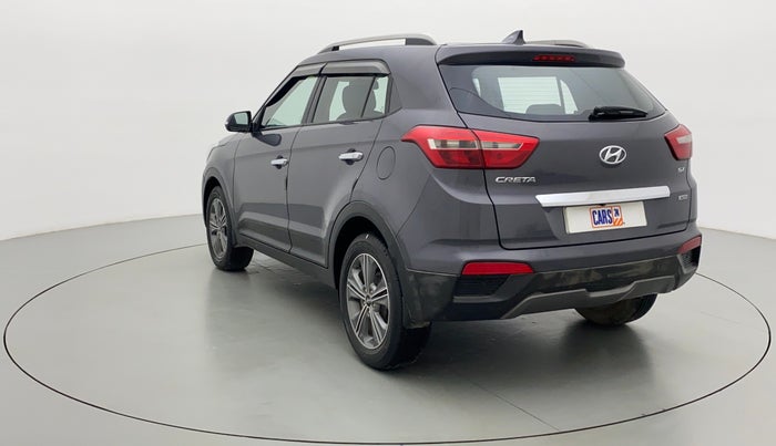 2018 Hyundai Creta 1.6 CRDI SX PLUS AUTO, Diesel, Automatic, 38,650 km, Left Back Diagonal