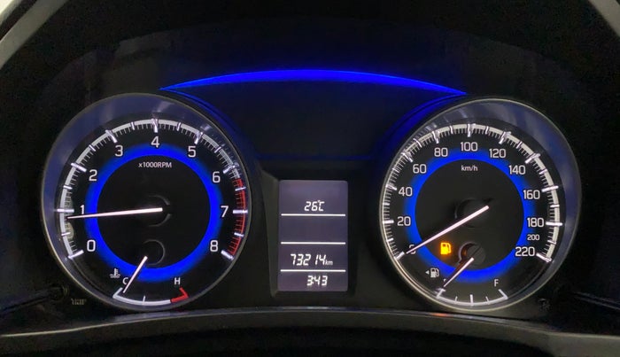 2016 Maruti Baleno DELTA PETROL 1.2, Petrol, Manual, 73,198 km, Odometer Image