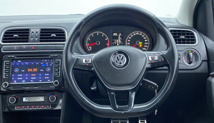 2015 Volkswagen Polo GT TSI 1.2 PETROL AT, Petrol, Automatic, 1,11,978 km, Steering Wheel Close Up