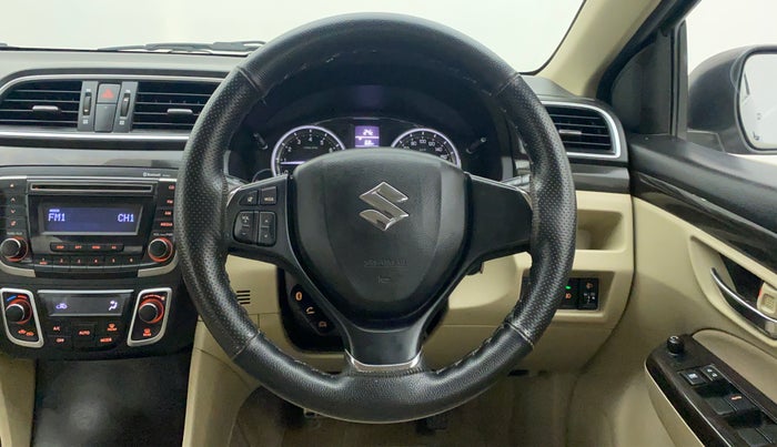 2016 Maruti Ciaz VXI+, Petrol, Manual, 27,576 km, Steering Wheel Close Up