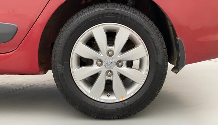 2014 Hyundai Xcent S 1.2, Petrol, Manual, 72,880 km, Left Rear Wheel