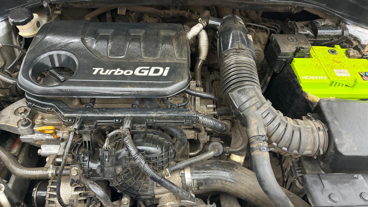 2020 Hyundai NEW I20 ASTA 1.0 TURBO DCT DUAL TONE, Petrol, Automatic, 71,505 km, Engine View