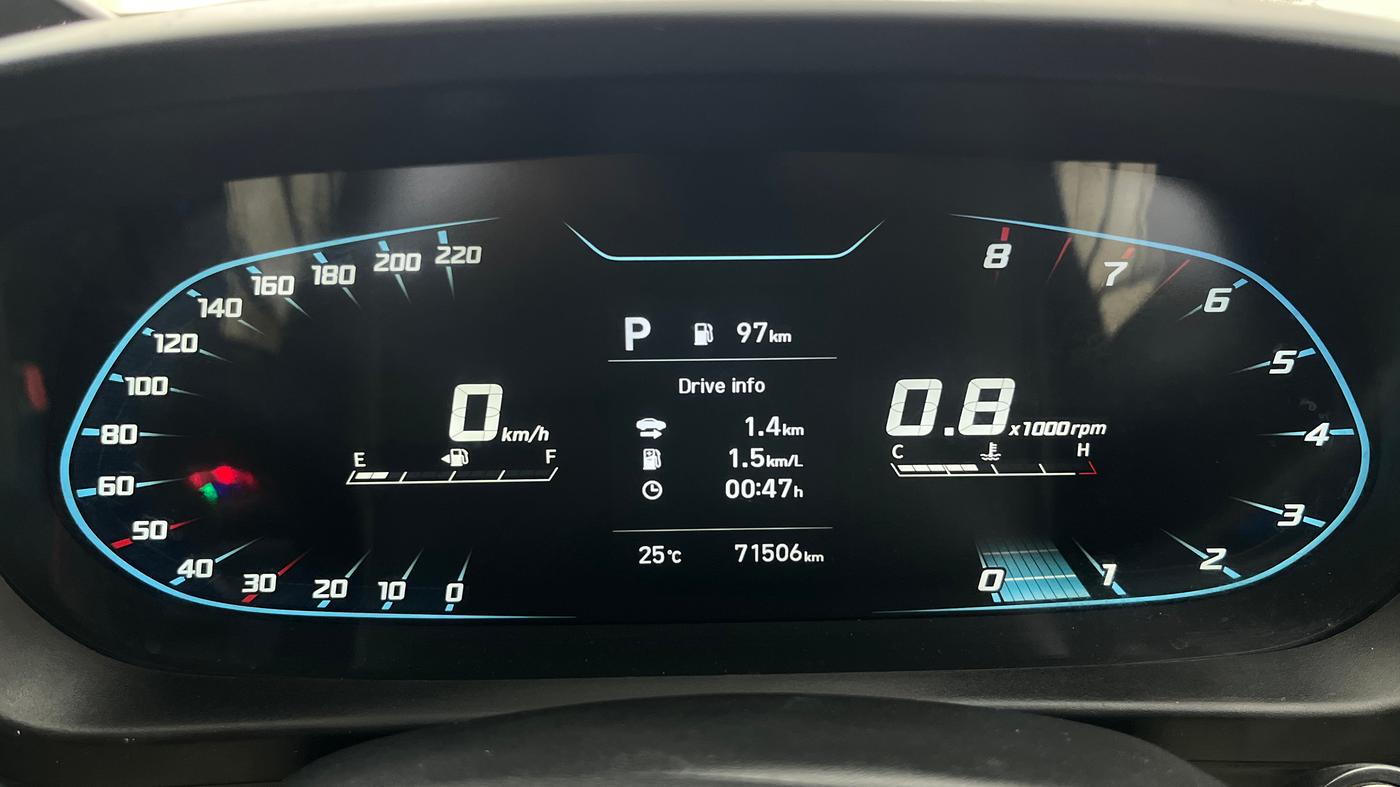 2020 Hyundai NEW I20 ASTA 1.0 TURBO DCT DUAL TONE, Petrol, Automatic, 71,505 km, Odometer Image