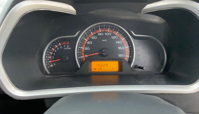 2016 Maruti Alto K10 VXI, Petrol, Manual, 79,229 km, Odometer Image