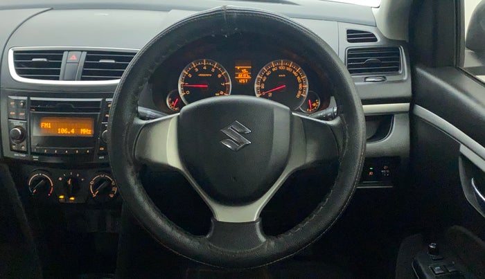 2015 Maruti Swift VXI, Petrol, Manual, 68,340 km, Steering Wheel Close Up