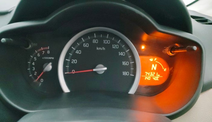 2016 Maruti Celerio ZXI AMT (O), Petrol, Automatic, 74,317 km, Odometer Image