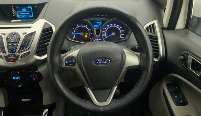 2015 Ford Ecosport TITANIUM 1.5L PETROL, Petrol, Manual, 45,779 km, Steering Wheel Close Up