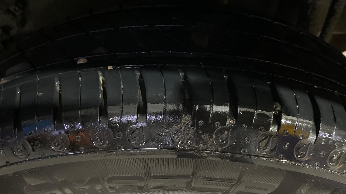 2024 Tata Tiago XTA PETROL, Petrol, Automatic, 8,375 km, Left Rear Tyre Tread