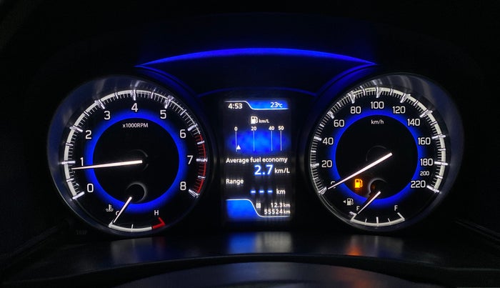 2017 Maruti Baleno ZETA PETROL 1.2, Petrol, Manual, 55,521 km, Odometer Image