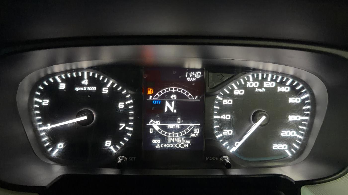 2022 Tata PUNCH ACCOMPLISHED AMT, Petrol, Automatic, 34,452 km, Odometer Image