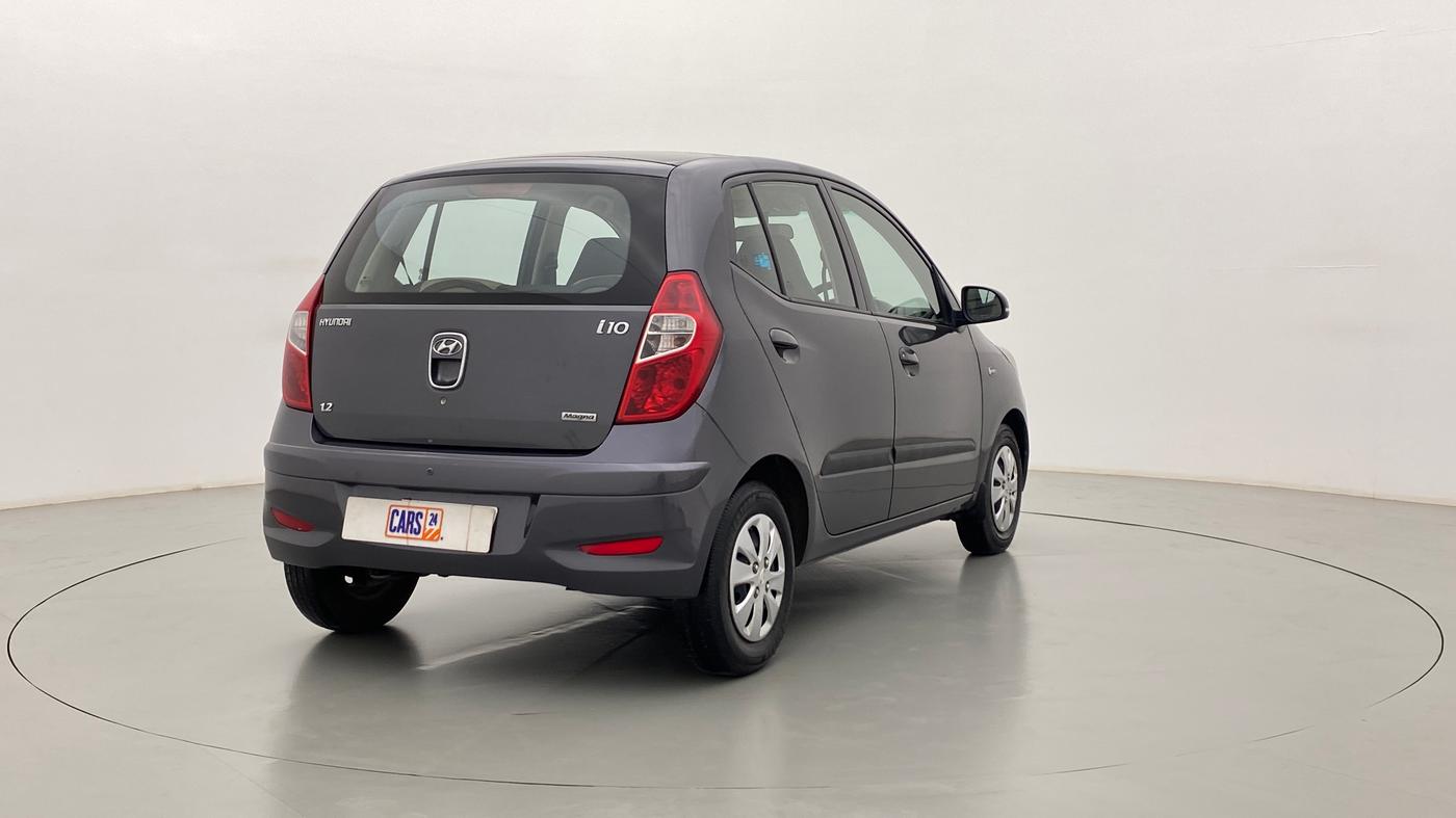 2012 Hyundai i10 MAGNA 1.2 KAPPA2, Petrol, Manual, 61,437 km, Right Back Diagonal