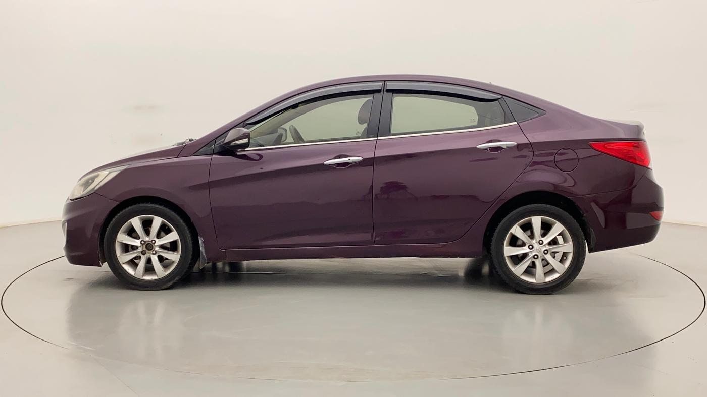 2011 Hyundai Verna FLUIDIC 1.6 CRDI EX, Diesel, Manual, 83,963 km, Left Side