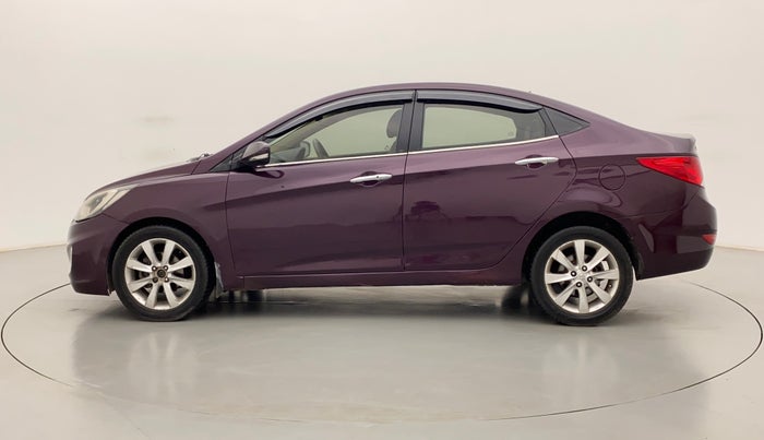 2011 Hyundai Verna FLUIDIC 1.6 CRDI EX, Diesel, Manual, 83,963 km, Left Side