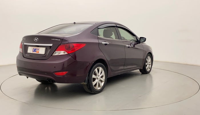 2011 Hyundai Verna FLUIDIC 1.6 CRDI EX, Diesel, Manual, 83,963 km, Right Back Diagonal