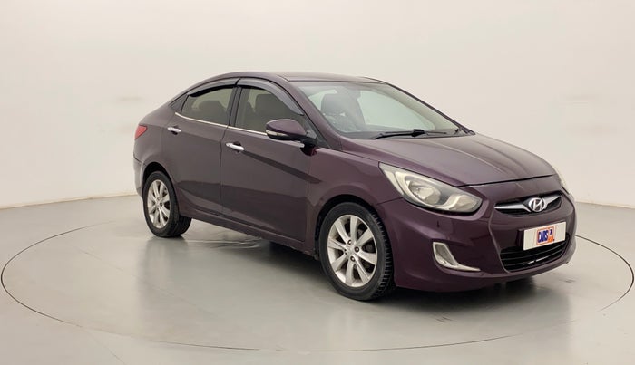 2011 Hyundai Verna FLUIDIC 1.6 CRDI EX, Diesel, Manual, 83,963 km, Right Front Diagonal