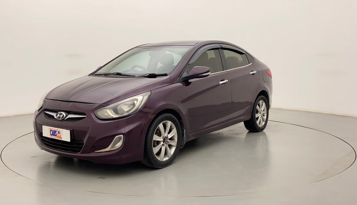 2011 Hyundai Verna FLUIDIC 1.6 CRDI EX, Diesel, Manual, 83,963 km, Left Front Diagonal