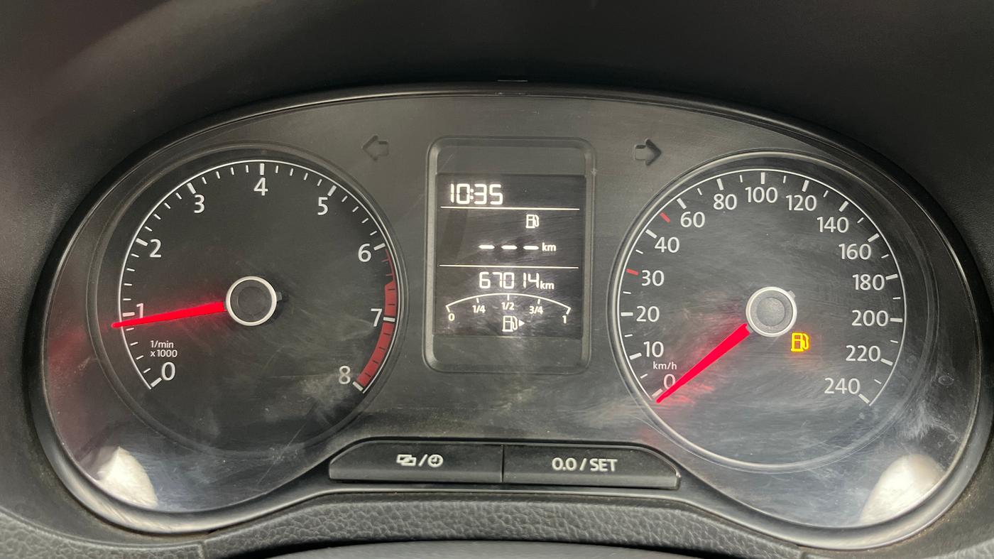 2017 Volkswagen Polo HIGHLINE1.2L, Petrol, Manual, 66,999 km, Odometer Image