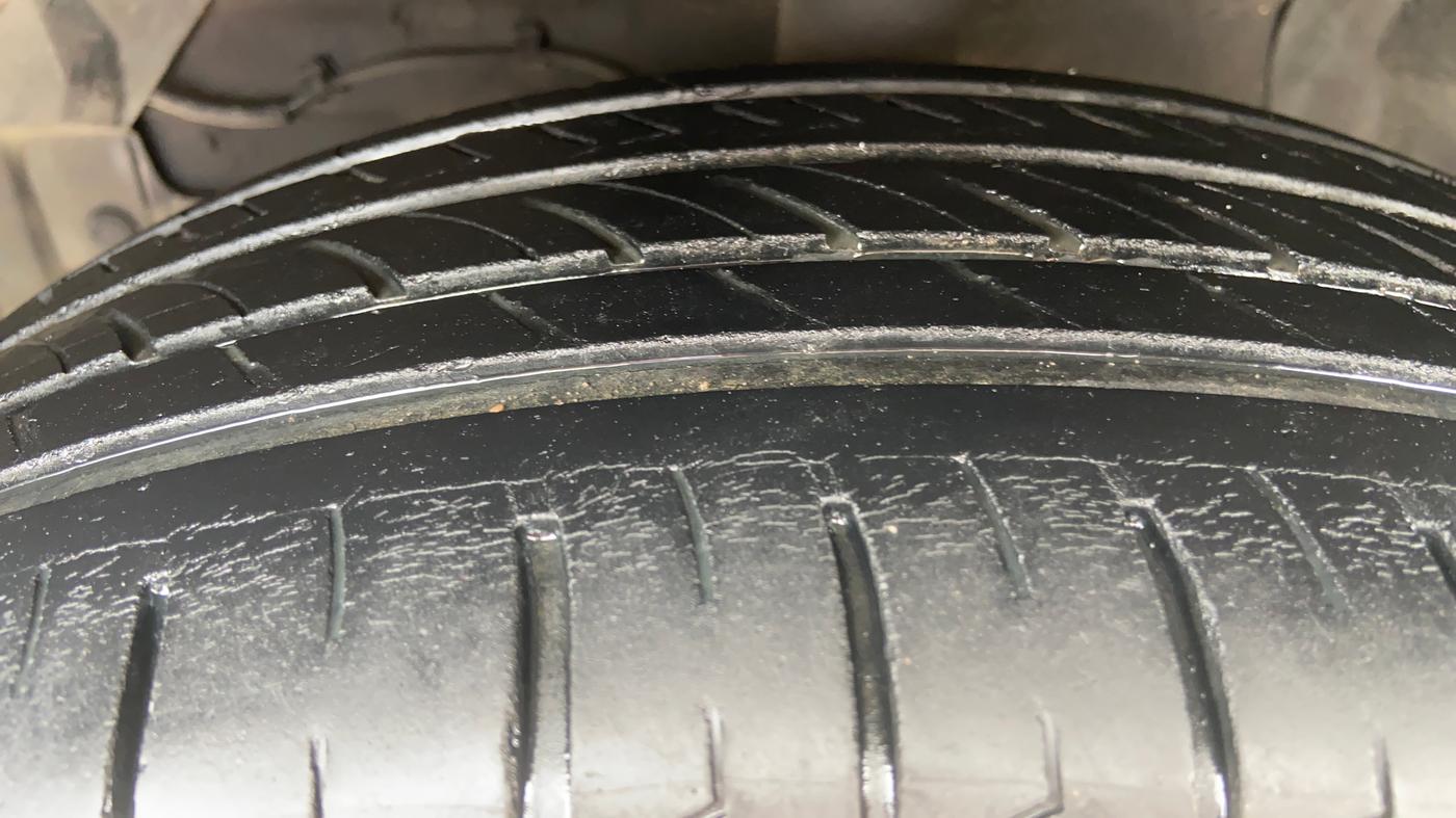 2021 Maruti S Cross ZETA 1.5, Petrol, Manual, 25,614 km, Left Front Tyre Tread