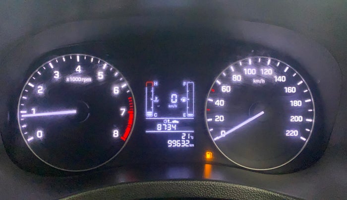 2017 Hyundai Creta SX PLUS 1.6 PETROL, Petrol, Manual, 99,631 km, Odometer Image