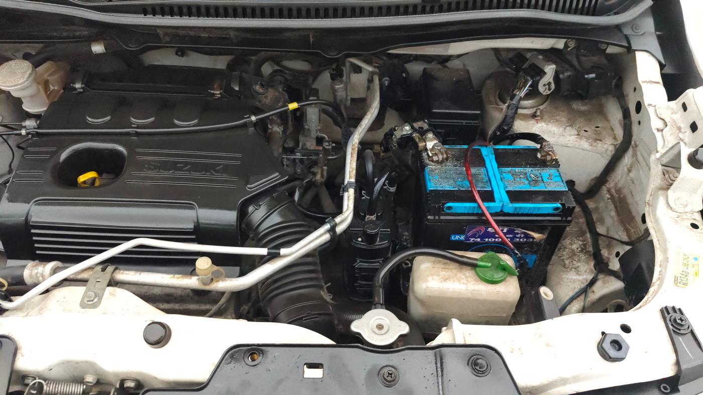 2015 Maruti Wagon R Stingray VXI, Petrol, Manual, 48,334 km, Engine View - Left