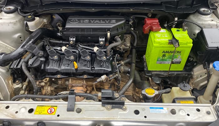 2015 Toyota Etios G, Petrol, Manual, 69,861 km, Engine View
