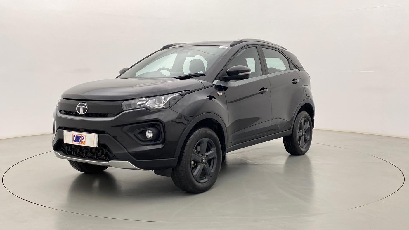 2021 Tata NEXON XZA+ DARK EDITION 1.2 RTN, Petrol, Automatic, 5,420 km, Left Front Diagonal