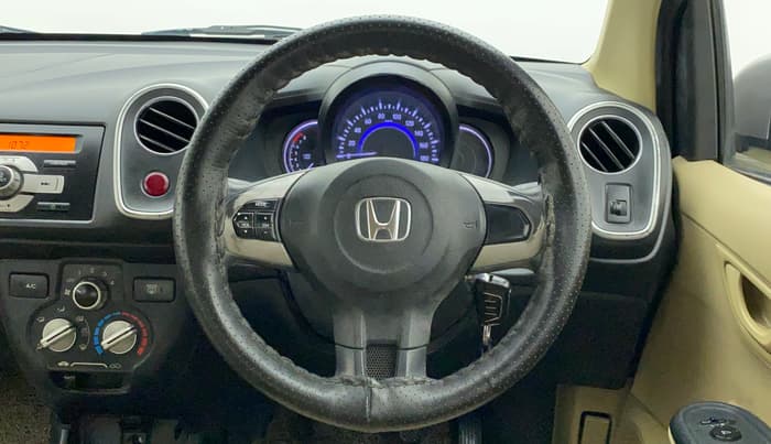 2015 Honda Brio S MT, Petrol, Manual, 86,823 km, Steering Wheel Close Up