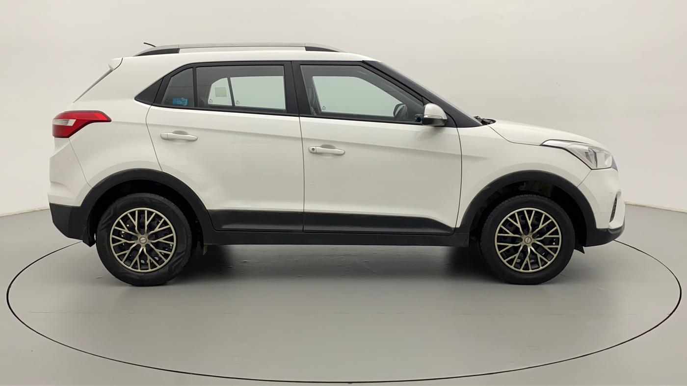 2018 Hyundai Creta E PLUS 1.6 PETROL, Petrol, Manual, 58,196 km, Right Side View