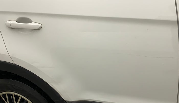 2018 Hyundai Creta E PLUS 1.6 PETROL, Petrol, Manual, 58,196 km, Right rear door - Slightly dented