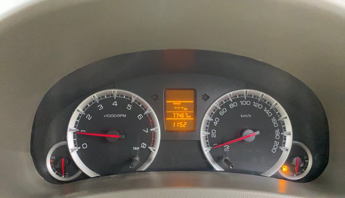 2015 Maruti Ertiga VXI, CNG, Manual, 77,466 km, Odometer Image