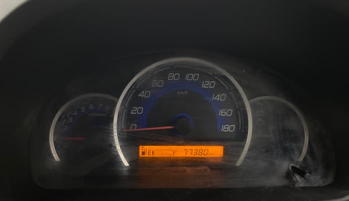 2017 Maruti Wagon R 1.0 VXI, Petrol, Manual, 77,671 km, Odometer Image