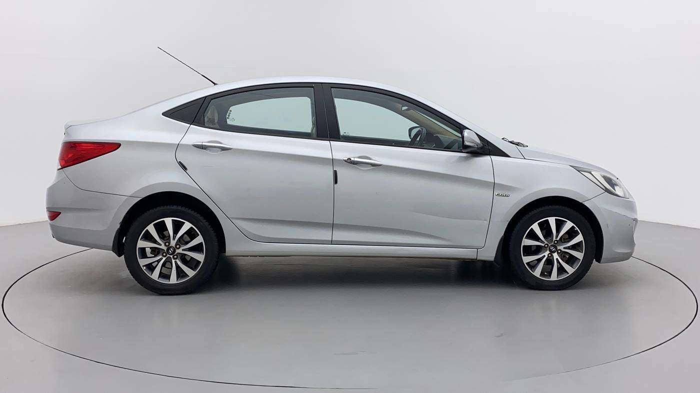 2014 Hyundai Verna FLUIDIC 1.6 CRDI SX, Diesel, Manual, 57,182 km, Right Side View