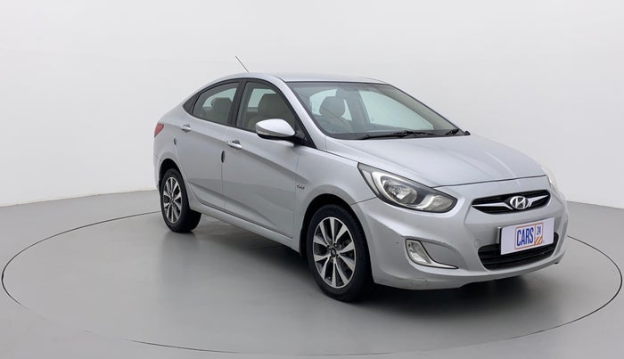 2014 Hyundai Verna FLUIDIC 1.6 CRDI SX, Diesel, Manual, 57,182 km, Right Front Diagonal