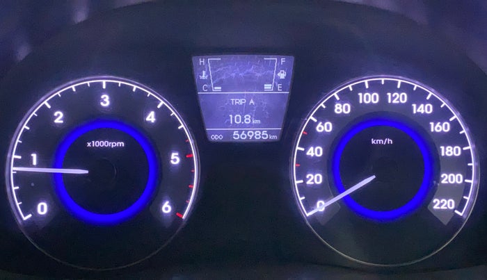 2014 Hyundai Verna FLUIDIC 1.6 CRDI SX, Diesel, Manual, 57,182 km, Odometer Image