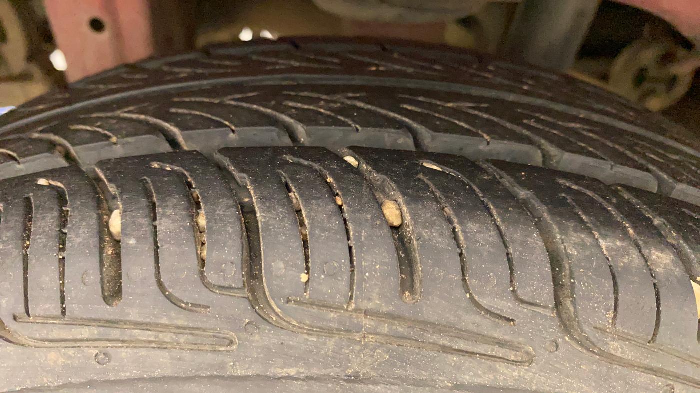 2013 Maruti Alto K10 VXI, Petrol, Manual, 82,482 km, Right Rear Tyre Tread