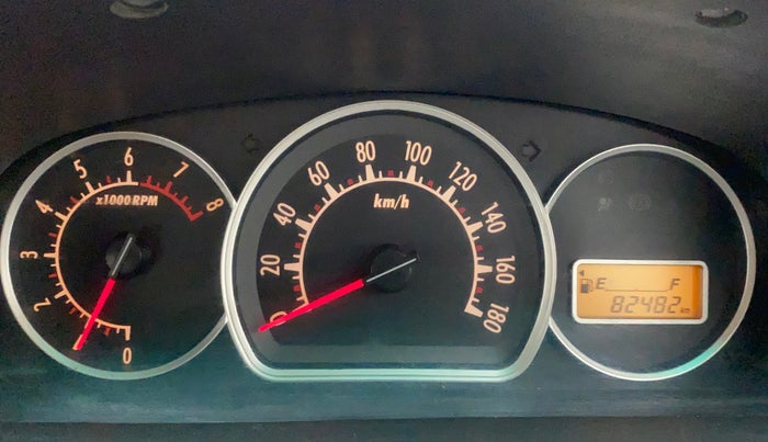 2013 Maruti Alto K10 VXI, Petrol, Manual, 82,482 km, Odometer Image