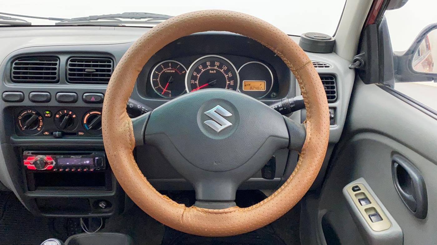 2013 Maruti Alto K10 VXI, Petrol, Manual, 82,482 km, Steering Wheel Close Up