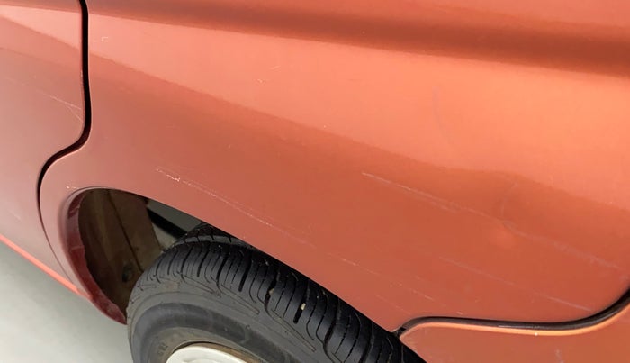2013 Maruti Alto K10 VXI, Petrol, Manual, 82,482 km, Left quarter panel - Minor scratches
