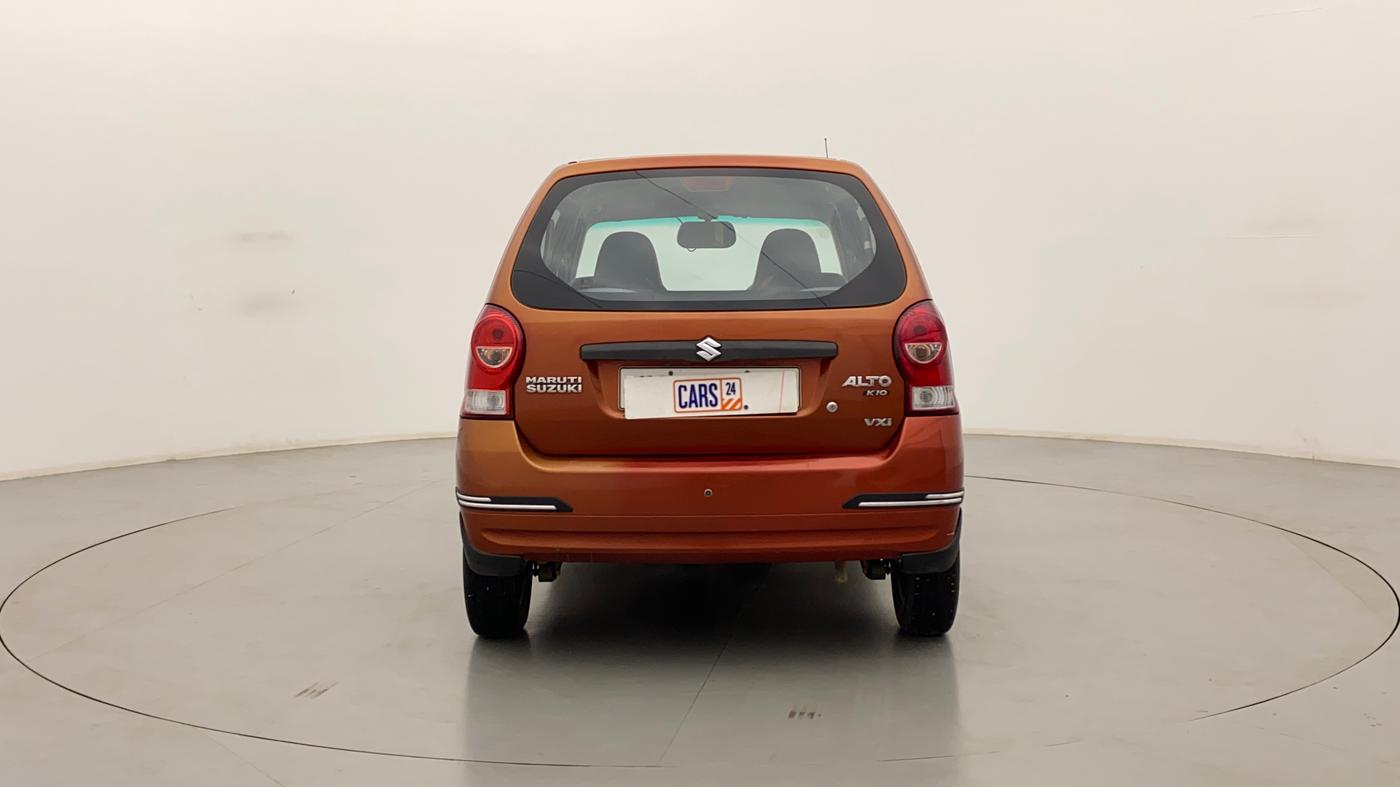 2013 Maruti Alto K10 VXI, Petrol, Manual, 82,482 km, Back/Rear