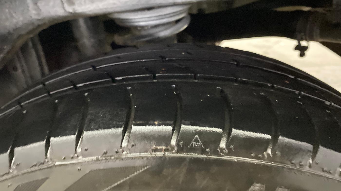 2014 Maruti Alto K10 LX, Petrol, Manual, 69,449 km, Left Rear Tyre Tread