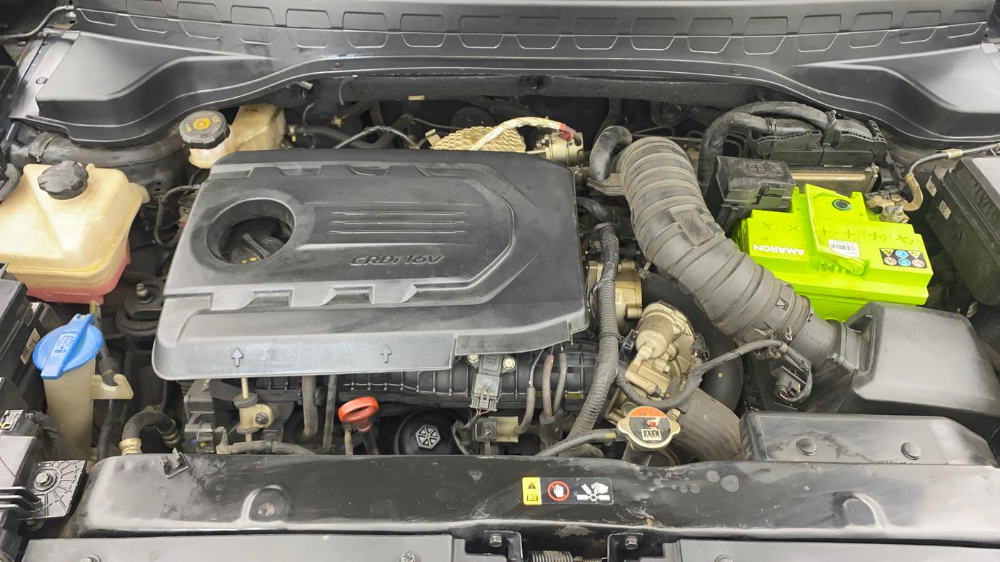 2022 KIA SONET HTX 1.5, Diesel, Manual, 62,265 km, Engine View