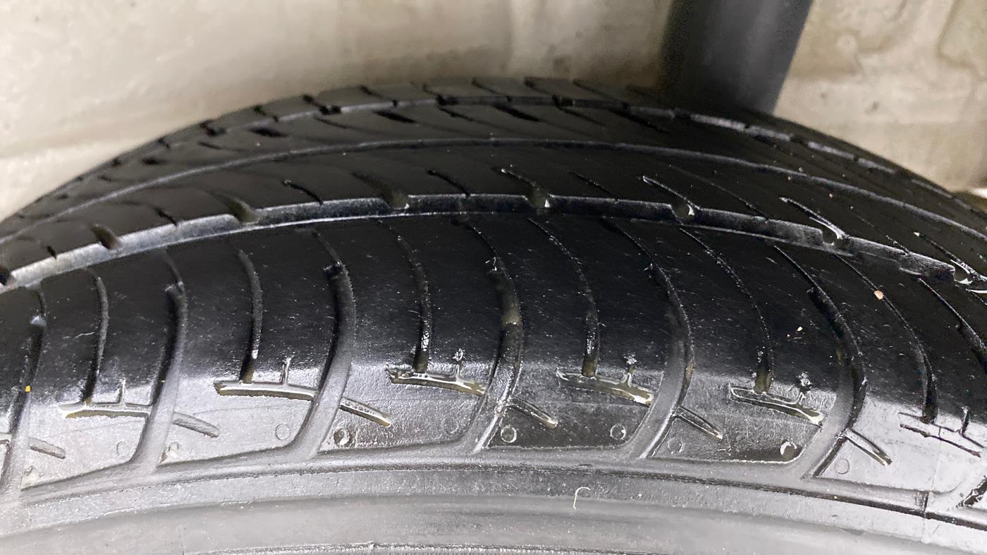 2021 Maruti New Wagon-R ZXI 1.2 old, Petrol, Manual, 31,742 km, Left Rear Tyre Tread