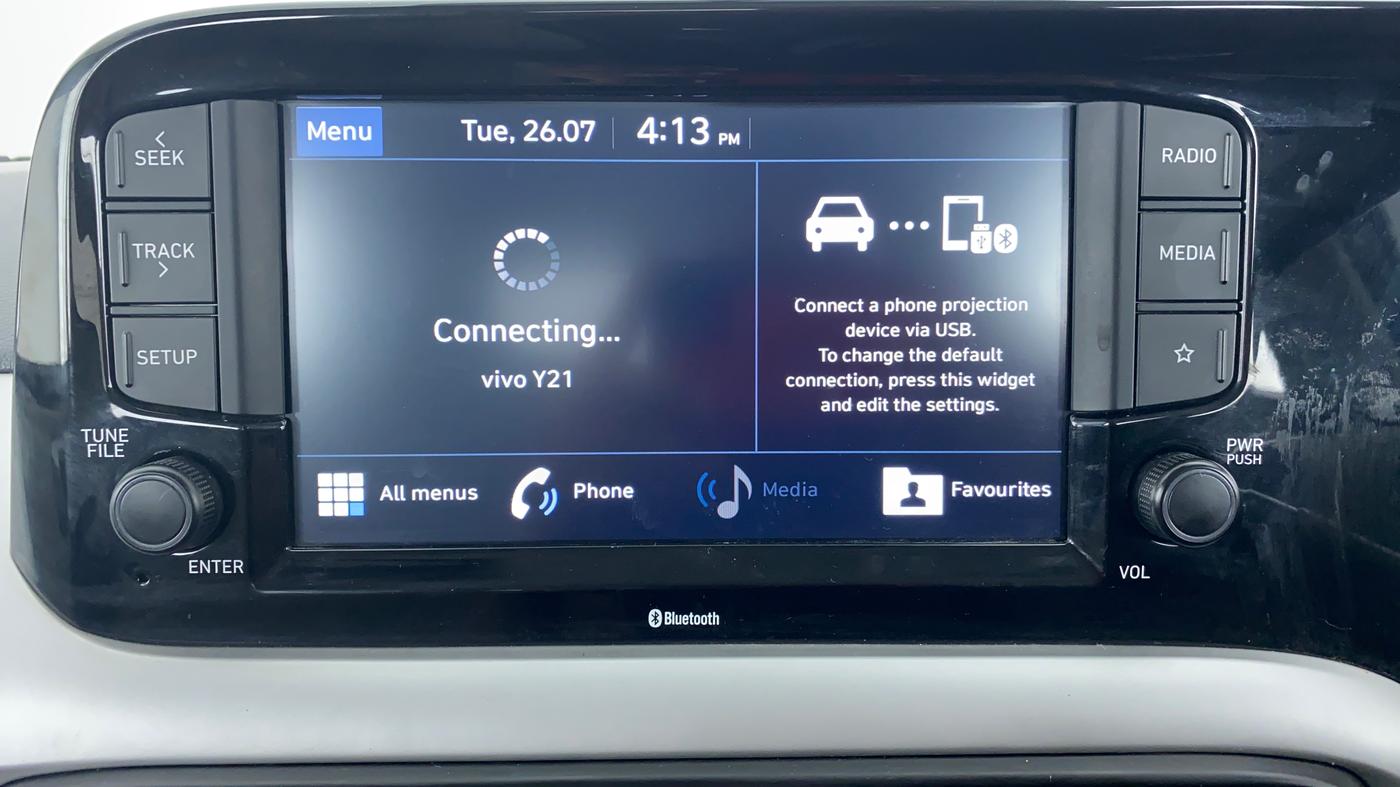 2021 Hyundai GRAND I10 NIOS SPORTZ CNG MT, CNG, Manual, 14,358 km, Infotainment System